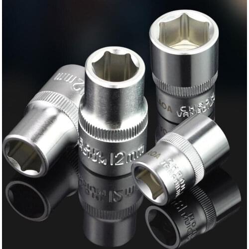 LAOA 1/2 Hex Socket Wrench Head 8-32mm Socket Set Used on Ratchet Socket Wrench Torque Spanner Deep Socket Tool made in Taiwan