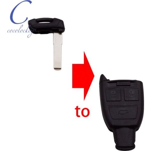 Remote car key Case shell Uncut small key blade For fiat croma Replacement Key Fob 3 Button Key Shell