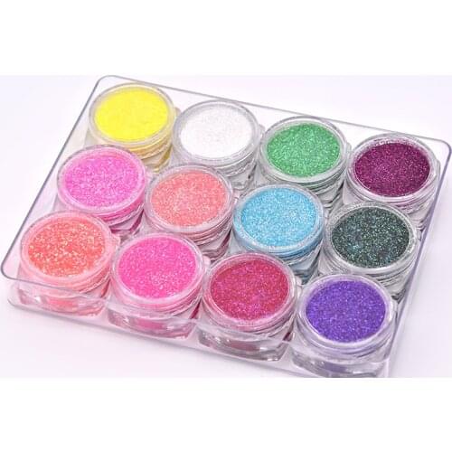 PET Cosmetic glitter powder ultra fine Nail Glitter nail glitter loose eye glitter for Nail makeup Craft DIY Accessories