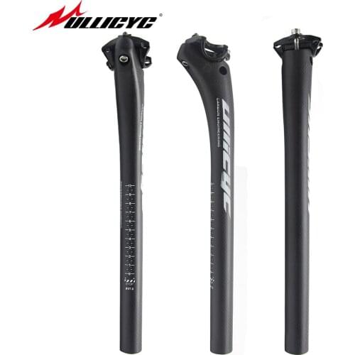 Ullicyc carbon seatposts 27.2/30.8/31.6*350/400 3K full carbon fibre bicycle Road MTB parts offset Free ship HP303
