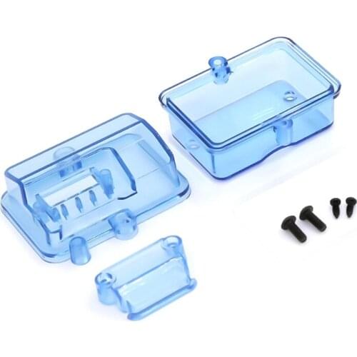 HX5D Transparent Waterproof ESC Receiver Box Protective Case Cover for RC Boat