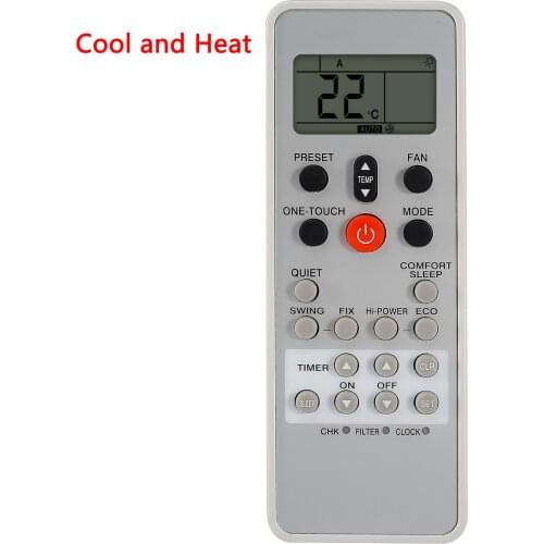 A/C Controller Air Conditioner Air Conditioning Remote Control Suitable for Toshiba Midea WC-L03SE KTDZ003