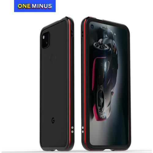Luxury Metal Bumper for Google Pixel 5 4A Case Double Color Aluminium Alloy Frame Protective Slim Thin Cover Shell Funda 4A 5G
