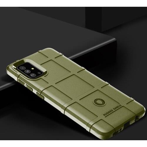 Silicone Case For Samsung Galaxy A51 A71 A81 A91 A41 A11 5G Military Rugged Cover Case For Samsung A01 A21s A31 2020 ShockProof
