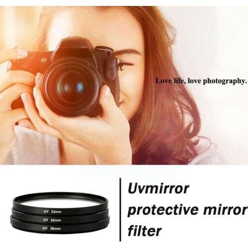 40.5mm~82mm Ultra-thin UV Filter Protective Film, Suitable For Nikon Minolta Pentax Panasonic Olympus Sony Tamron Sig L3C5