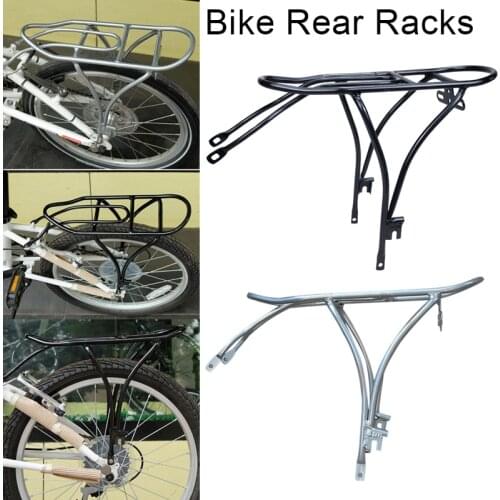 Aluminum Alloy Bike Rear Racks 20 Inch Durable Bike Rear Racks Shelf For Folding Bike Bicycle Cycling Equipment Ciclismo