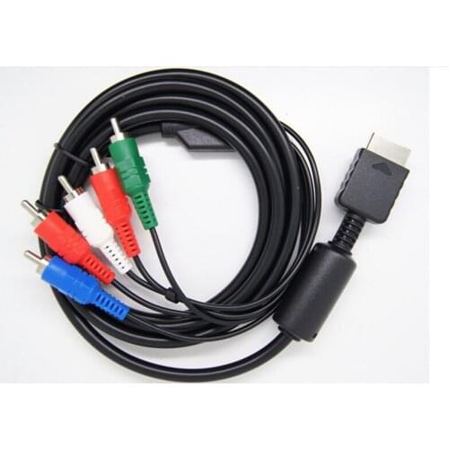 1.8Meter 6 Ft HDTV Component AV Cable Cord For PlayStation PS/PS2/PS3 System