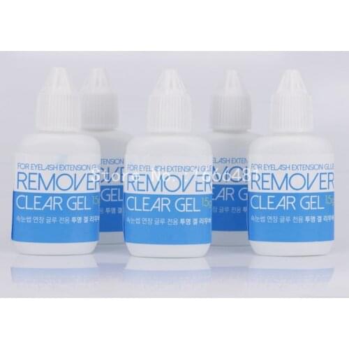 5Pcs/lot 15ml Clear Gel Remover for Eyelash Extension Glue Remove Eyelash Extensions