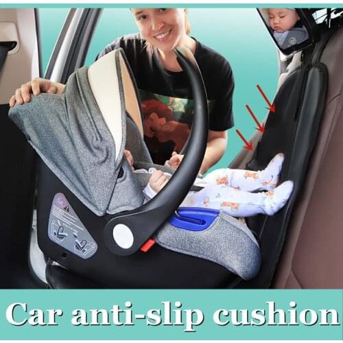Car Non-Slip Seat Antiskid Multifunction Baby Kids Protection Mats Cushion PU Leather Hard Wearing Waterproof Protective Pads