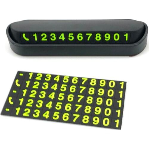 Car Styling Temporary Parking Card For Renault Espace Twingo Clio ZOE Kwid SYMBIOZ ARKANA Duster EZ-PRO Lodgy Alpine A110