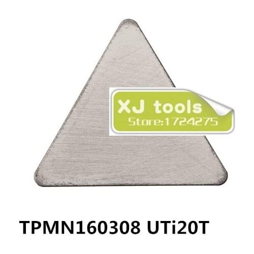 Free shipping 10pcs TPMN160308 UTi20T milling insert for / standard machine TPMN cnc lathe inserts TPMN Triangle