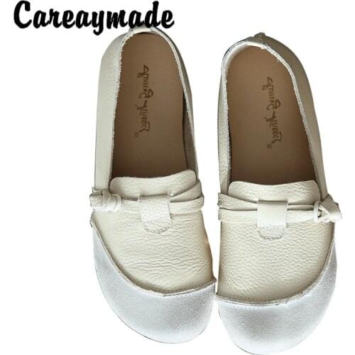 Careaymade-Genuine Leather forest womens shoes,comfortable and breathable in spring,students' shoes,Japanese casual shoes