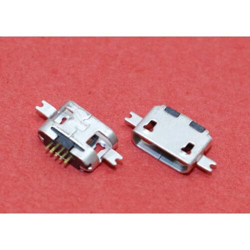 ChengHaoRan micro usb female connector tail sockect for Moto ME525+ DEFY MB525 1.6mm 2 SMT Foot ,MC-403
