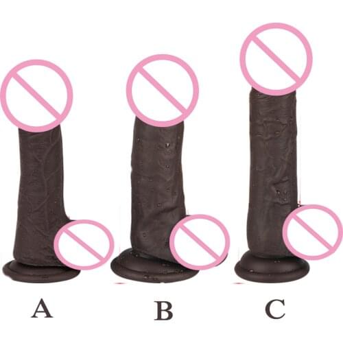 Black Huge Realistic Dildo for Women Penis Anal Dildo Dick Butt Plug Suction Cup Dildo Male Masturbator Sex Toy for Women