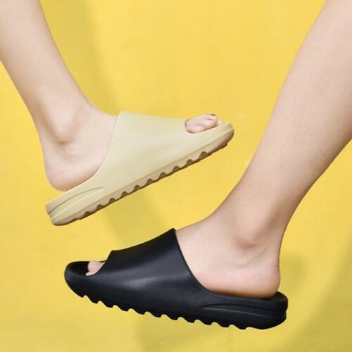 Baasploa 2021 Men women indoor casual Quick-drying Open-toed Slippers fashion Thick Platform Household Shower couple Sandals