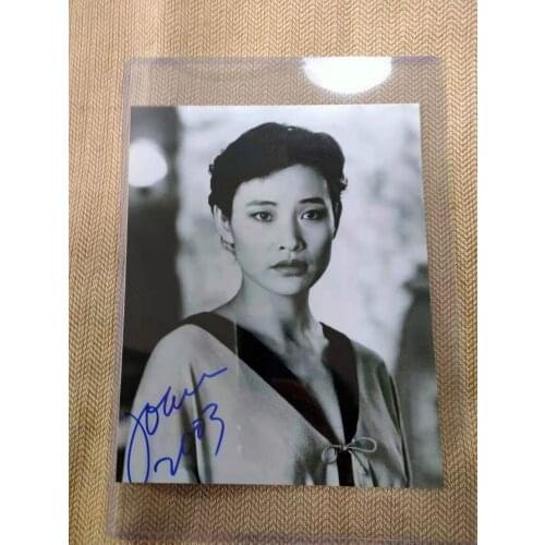 Joan Chen autographed photo signed 8*10 inch reprint version prints unframed 042021A