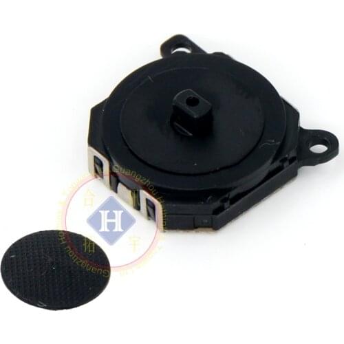 HOTHINK New Black Replacement 3D analog joystick Button with cover cap For PSP 1000 / PSP100x PSP 1001 1004 1007 1008