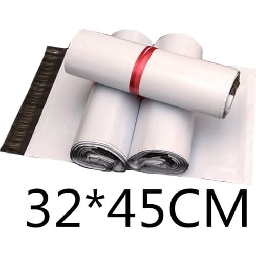 Wholesale 32*45CM 12.6*17.72inch Self-seal Mailbags Plastic Envelope Courier Postal Mailing Bags Poly Plastic Mailer Bags