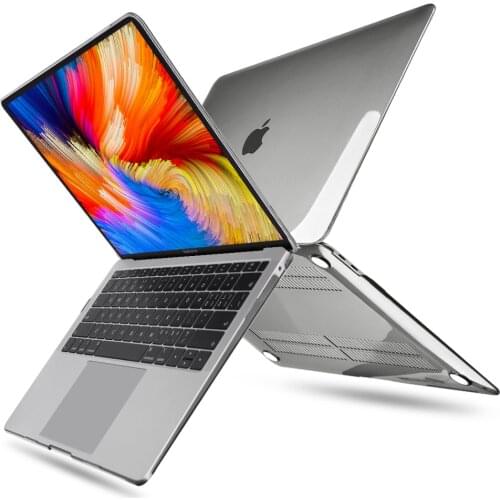 Transparent Plastic Hard Case For MacBook 13Air A1466 A1369 Retina Pro 13 A1278 Laptop Case + Keyboard Cover For Pro 16 A2141