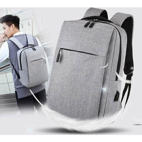 2021 Usb charging backpack for Men Teenage Computer Bag Waterproof Rucksack School Bag Business Trip