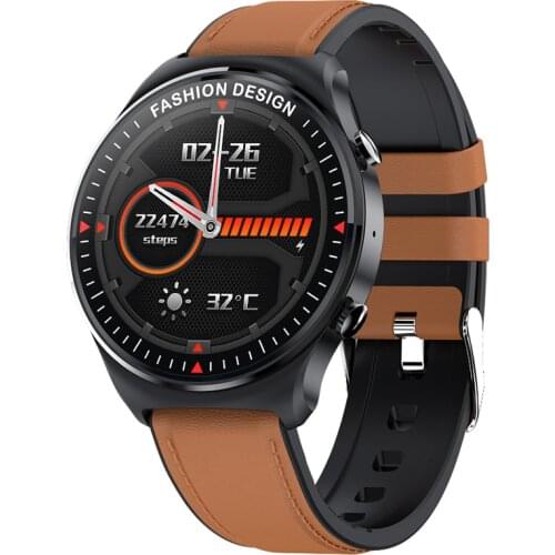 360*360 HD Screen Smart Watch Men Heart Rate Blood Pressure Detector Bluetooth Call Business Watch Waterproof Fitness Bracelet