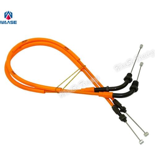 Waase 1 Pair Throttle Cable Steel Wire For Honda CBR600RR CBR 600 RR 2007 2008 2009 2010 2011 2012