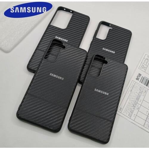 SAMSUNG Galaxy S20 S21 Plus Note 20 Ultra S21FE S20FE Carbon Case 360 Full Protective Back Cover Luxury Shell For S20+ S21+ 5G