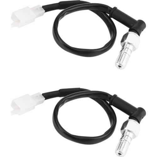Universal Motorcycle Hydraulic Brake Pressure Rear Light Switch Hollow Bolt Accessories