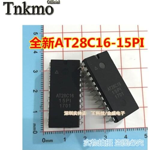 10PCS 20PCS AT28C16-15PU DIP-24 AT28C16-15 DIP24 AT28C16 New and original