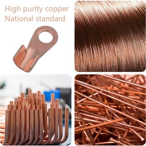 10PCS OT opening nose opening terminal copper wire ear nose copper joint