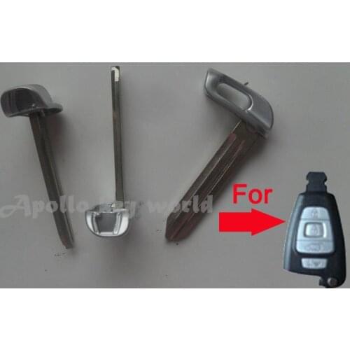 10PCS/Lot For Hyundai Smart Key Blade For Hyundai Veracruz Emergency Spare Key Shell +Free Shipping