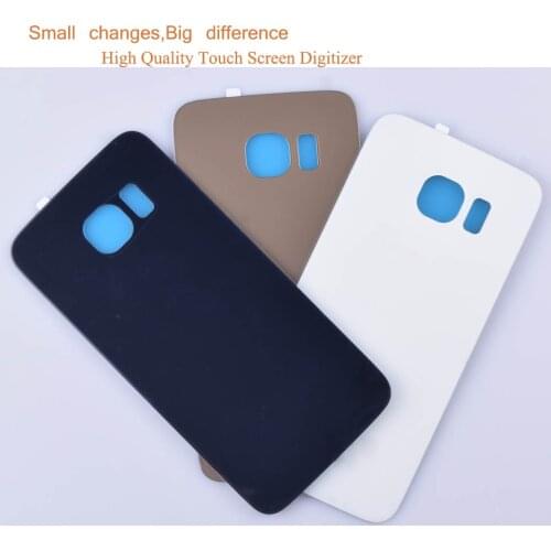 10Pcs/lot For Samsung Galaxy S6 Edge G925 G925F G925T Housing Battery Cover Back Cover Case Rear Door Chassis Shell S6Edge