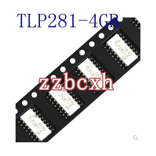 10PCS/LOT New original In Stock TLP281-4GB SOP-16