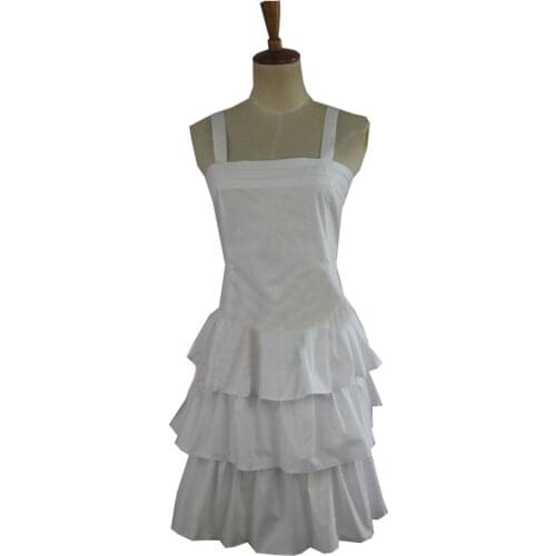 2019 Lunafreya Nox Fleuret Dress Final Fantasy XV Costume Cosplay White Fancy Halloween Costumes Disguise For Woman Customize Ad