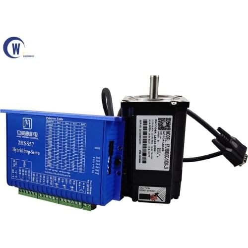 2-phase 23/57 closed-loop stepper motor driver + closed-loop stepper motor kit CNC engraving machine 2HSS57 + 57J1880EC-1000-LS