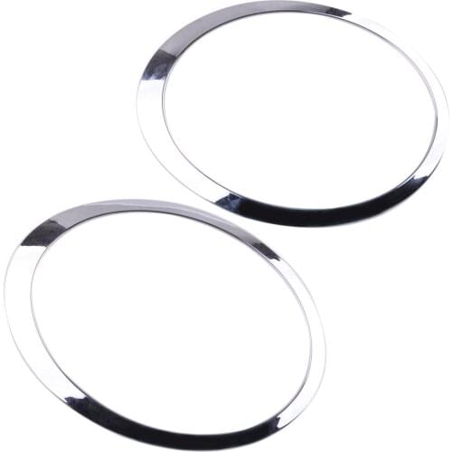 1 Pair Chrome Headlight Trim Ring 51137149905 Fit For BMW Mini Cooper R55 R56 R57 R58 R59 Clubman Coupe 2012 2013 51137149906