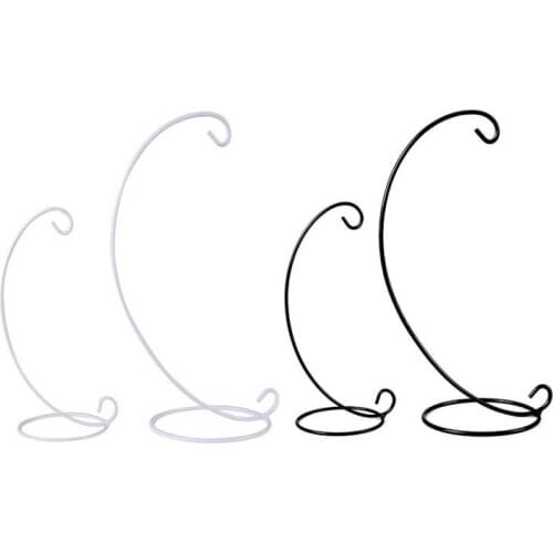 100pcs Crystal Terrarium Container Hanging Holder Iron Stand Micro Landscape Figurines & Miniatures Holder Decoration SN881