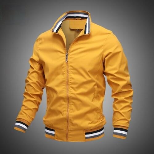 New Mens Bomber Zipper Jacket 2020 Autumn Male Casual Streetwear Jackets Hip Hop Overcoats Slim Fit Pilot Coat Men Clothing