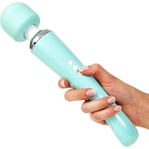 AV Stick Powerful Wand Vibrator For Women Sex Toys 20 Frequency 8 Speed Vibration Big Head G-spot Vagina Massager Erotic Toys L1