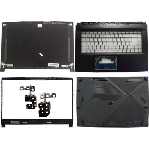 New for MSI GF63 8RC 8RD MS-16R1 Rear Lid TOP case laptop LCD Back Cover/LCD Bezel Cover/Palmrest COVER/Bottom case /LCD hinges