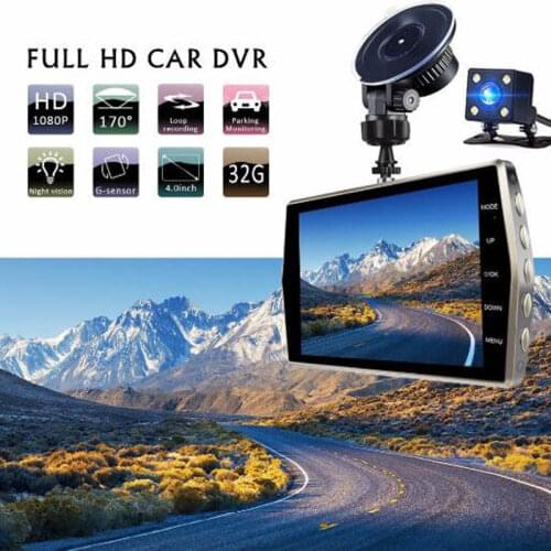 New Car DVR Camera 4 Inch Car Recorder F25+0330 Driving Recorder Camera FHD1080P Night Version 170 Degree