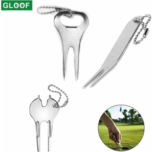 1Pcs Golf Divot Repair Tool Zinc Alloy Golf Gift for Golfer