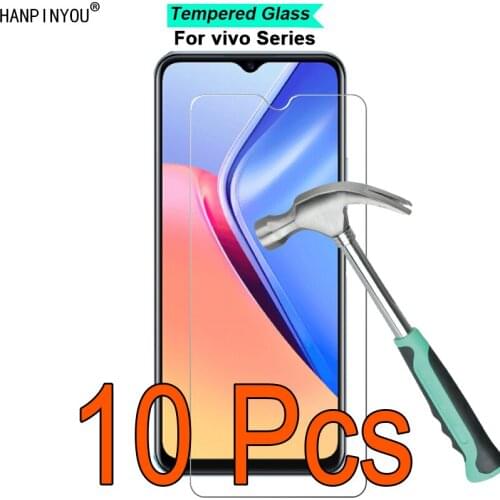 10 Pcs/Lot For vivo iQOO U3 / Y51s / Y31s 5G 9H Hardness 2.5D Ultra-thin Toughened Tempered Glass Film Screen Protector Guard