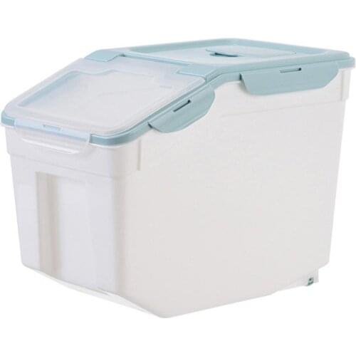 50%HOT10 kg pet dog cat food barrel sealed container moisture-proof storage barrel food container dog barrel