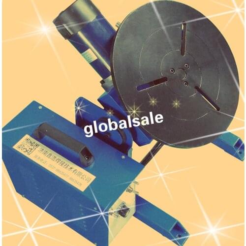 FREE SHIPPING HD-50 50KG welding positioner welding turntable without chuck With WP200 Chuck Center Holder 25mm