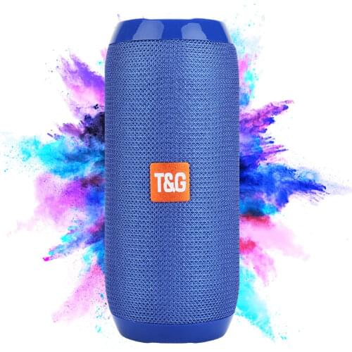 Portable Bluetooth-compatible Speakers Wireless Soundbar subwoofer Outdoor Sports IPX5 Waterproof Support TF Card FM Radio AUX