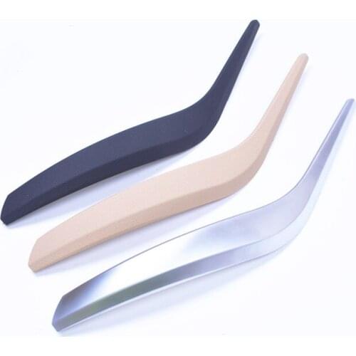 For BMW X1 E84 E83 2010-2016 Car Inner door Panel handle Cover Auto Left Right Interior Door Armrest Pull Trim Cover Beige Black
