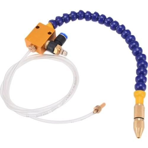 Double Head Coolant Spray Mist Coolant Lubrication Spray Nozzle System Unit For CNC Lathe And Engraving Milling Machine