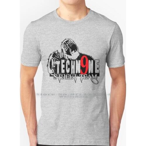 Tech Nueve T Shirt 100% Pure Cotton Music Rap Tech Tech Nine Nine Hip Hop Rapper N9ne Tech 9 Technician