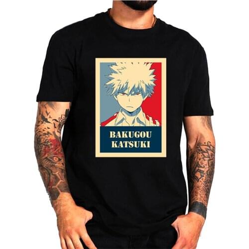 Harajuku T-Shirt BakugouT Shirt My Hero Academia Anime Tops Tees